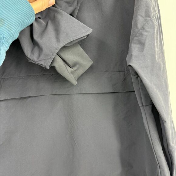 FLX Jacket XS Zip up Hooded coat Smokey Blue women's oversized running athletic - Picture 8 of 12